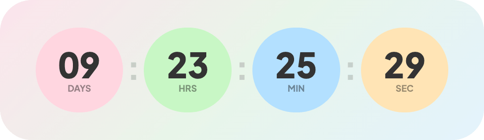 Website Countdown Timer Example