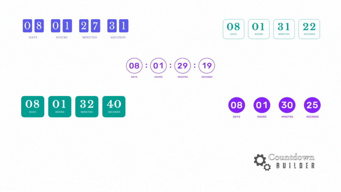 Supercharge Your Email Campaigns with Countdown Builder’s New Circle and Rounded Rectangle Timers
