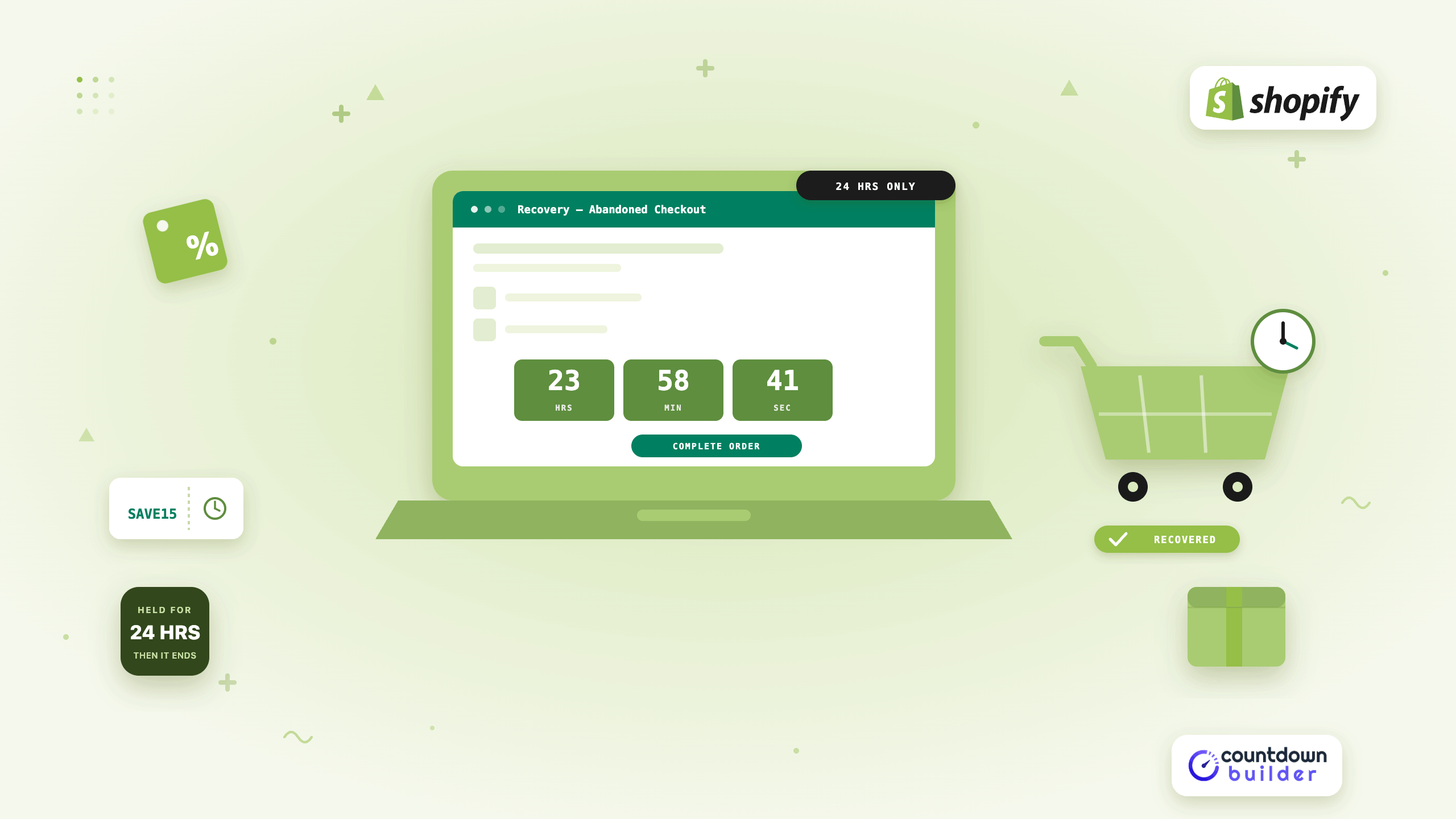 Shopify Abandoned Cart Emails with a Countdown Timer (2026 Guide)